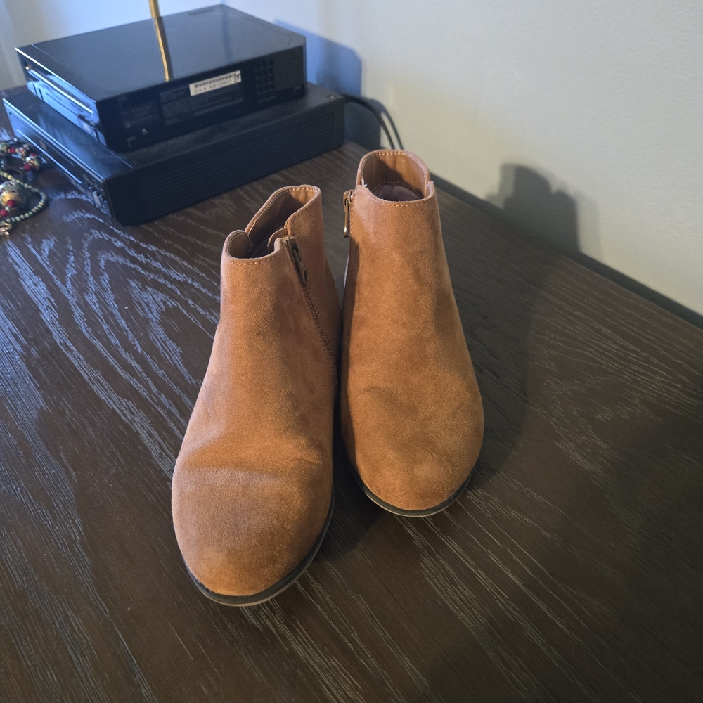 Cat & Jack Brown Ankle Booties